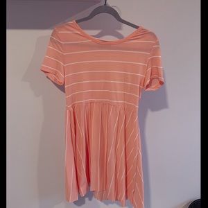 Shein Peach Babydoll Style Dress